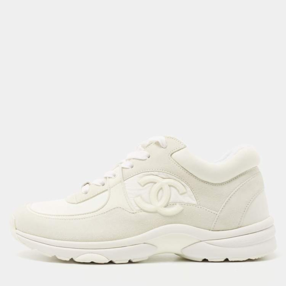 Chanel White Sneakers